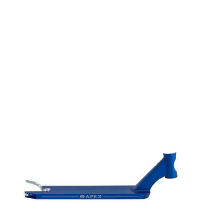Apex Pro Peg Cut Scooter Deck - Blue 19.3" x 5"