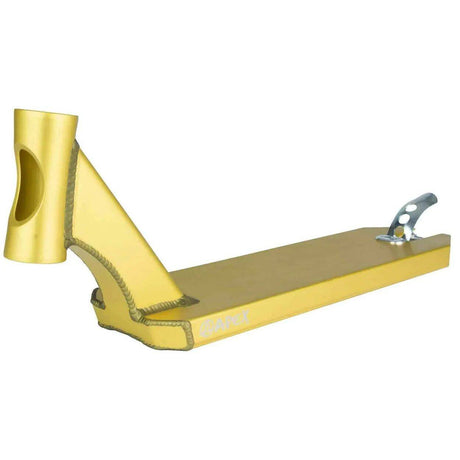 Apex Pro Jesse Bayes Signature Scooter Deck - Gold 22.8" x 5"