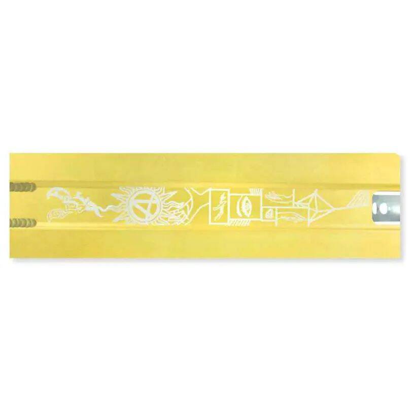 Apex Pro Jesse Bayes Signature Scooter Deck - Gold 22.8" x 5"
