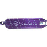Apex Pro Splatter Scooter Deck - Purple/White 17.5" x 4.5"