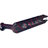 Apex Pro Splatter Scooter Deck - Black/Red 17.5" x 4.5"