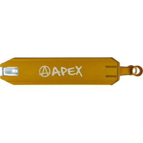 Apex Pro Scooter Deck - Gold 19.3" x 4.5"