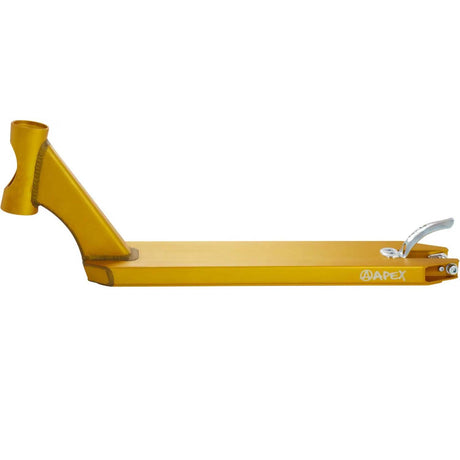 Apex Pro Scooter Deck - Gold 19.3" x 4.5"