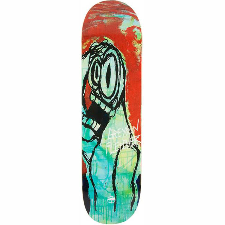 Arbor Greyson Delusion Skateboard Deck - Multi 8.25"