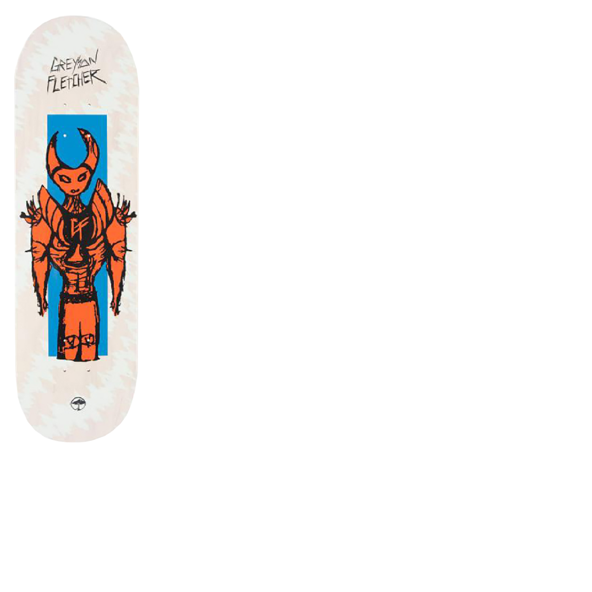 Arbor Greyson Darksider Skateboard Deck - Multi 8.25"