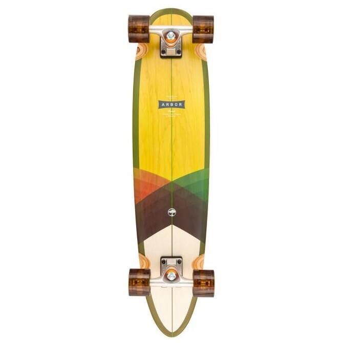 Arbor Foundation Breach Pintail Complete Longboard - Multi 34''