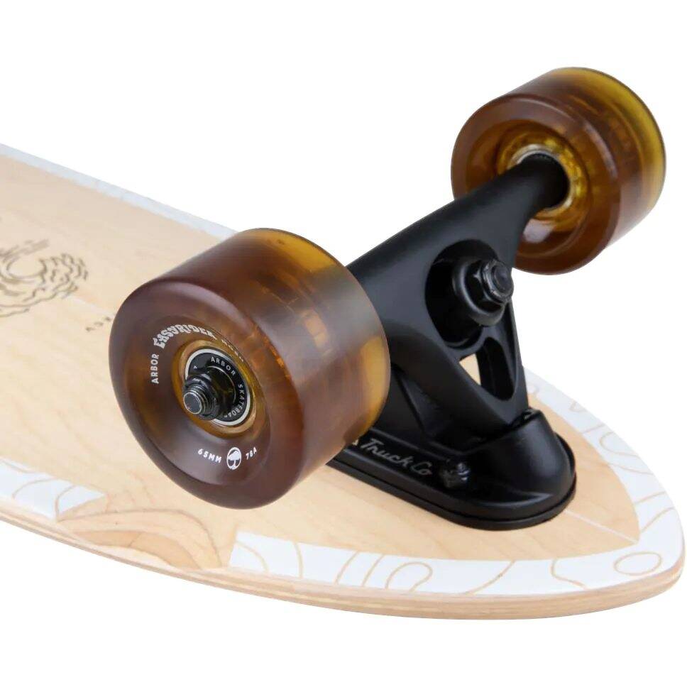 Arbor Groundswell Mission Pintail Complete Longboard - Multi 35''