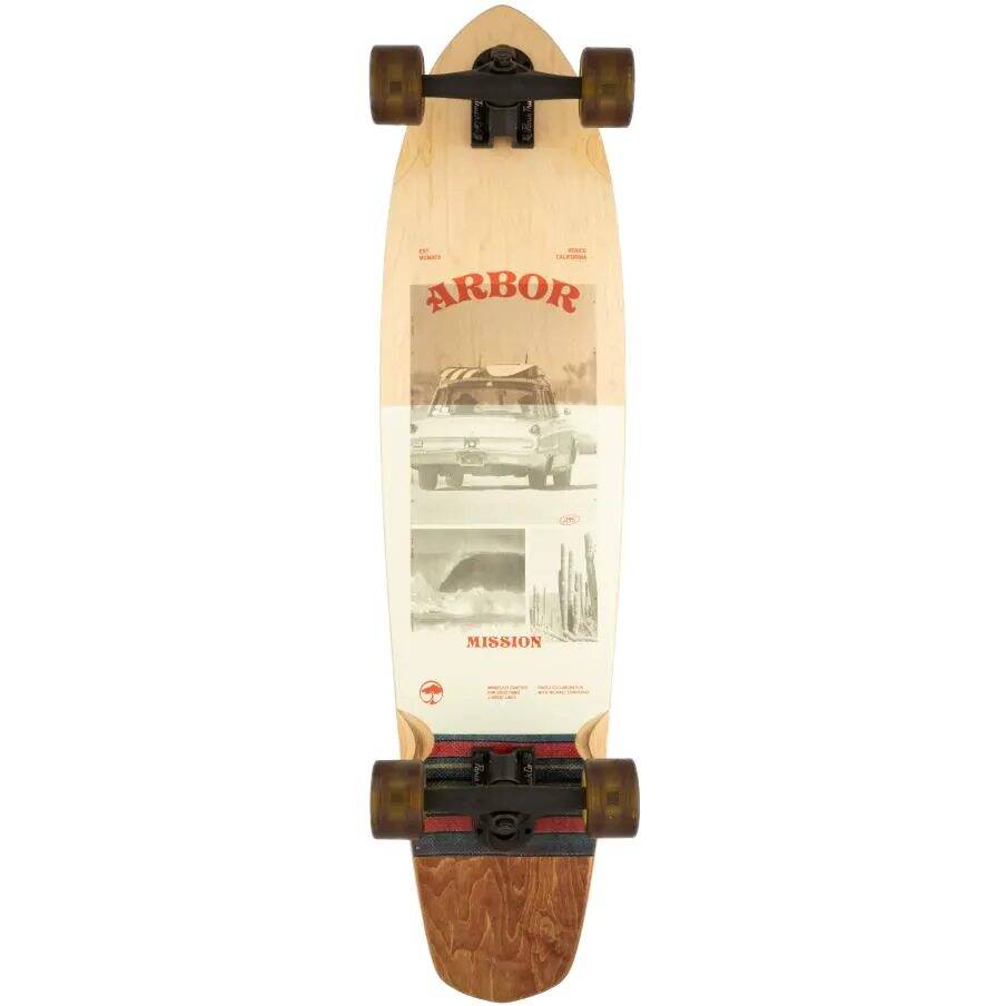 Arbor Photo Mission Complete Longboard - Multi 35''