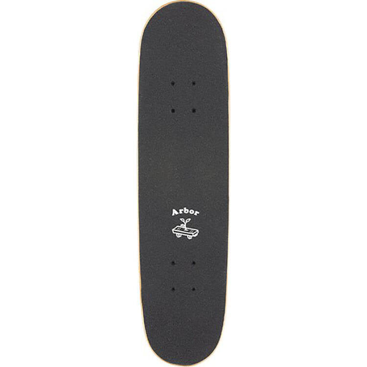 Arbor Seed Woodcut Mini Complete Skateboard - Multi 7.5''