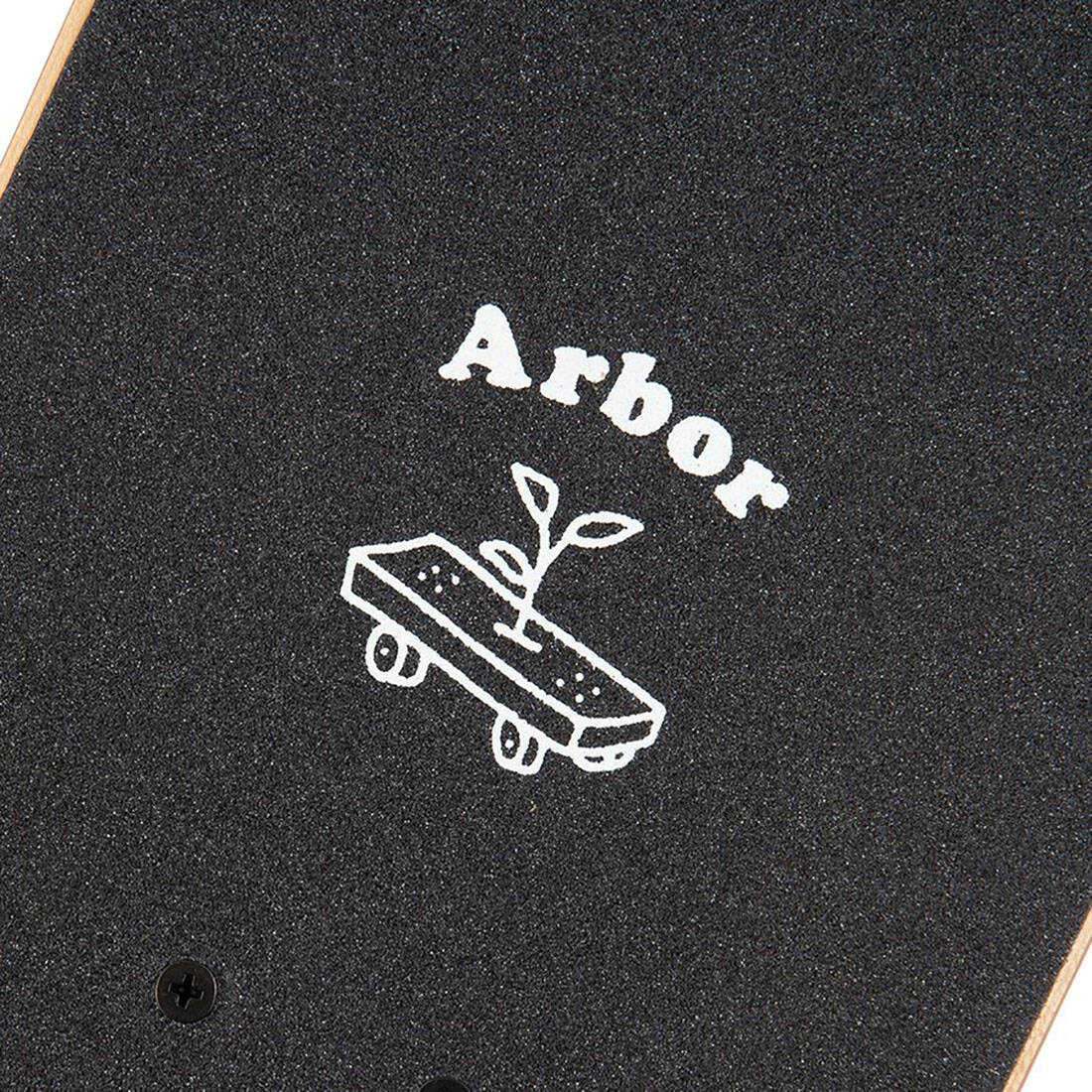 Arbor Seed Woodcut Mini Complete Skateboard - Multi 7.5''