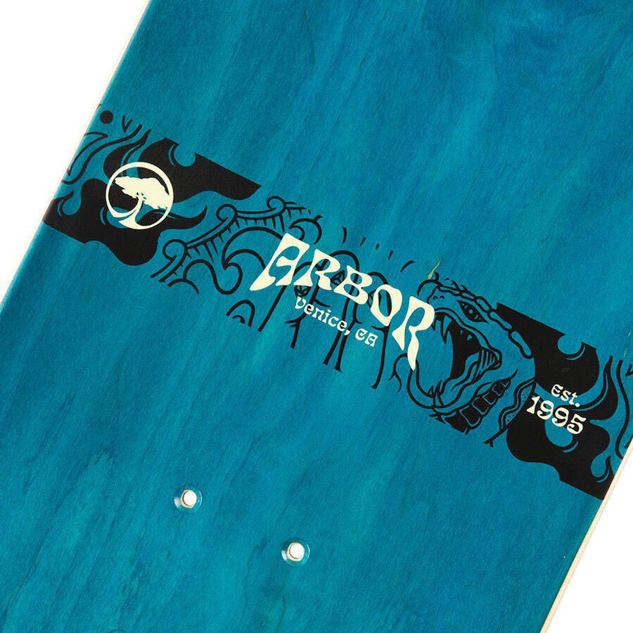 Arbor Shuriken Cosmic Skateboard Deck - Multi 8.5''