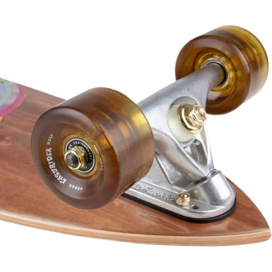 Arbor Solstice B4BC Fish Pintail Complete Longboard - Multi 37''