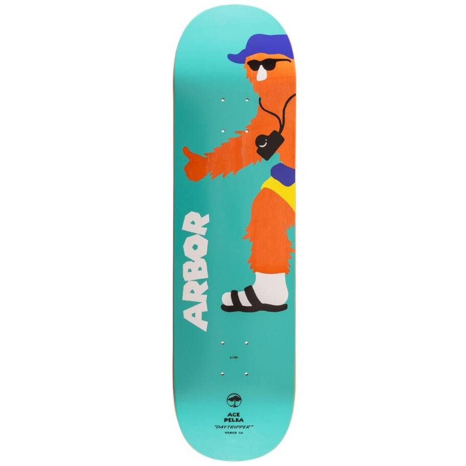 Arbor Ace Pelka Daytripper Skateboard Deck 8.375"