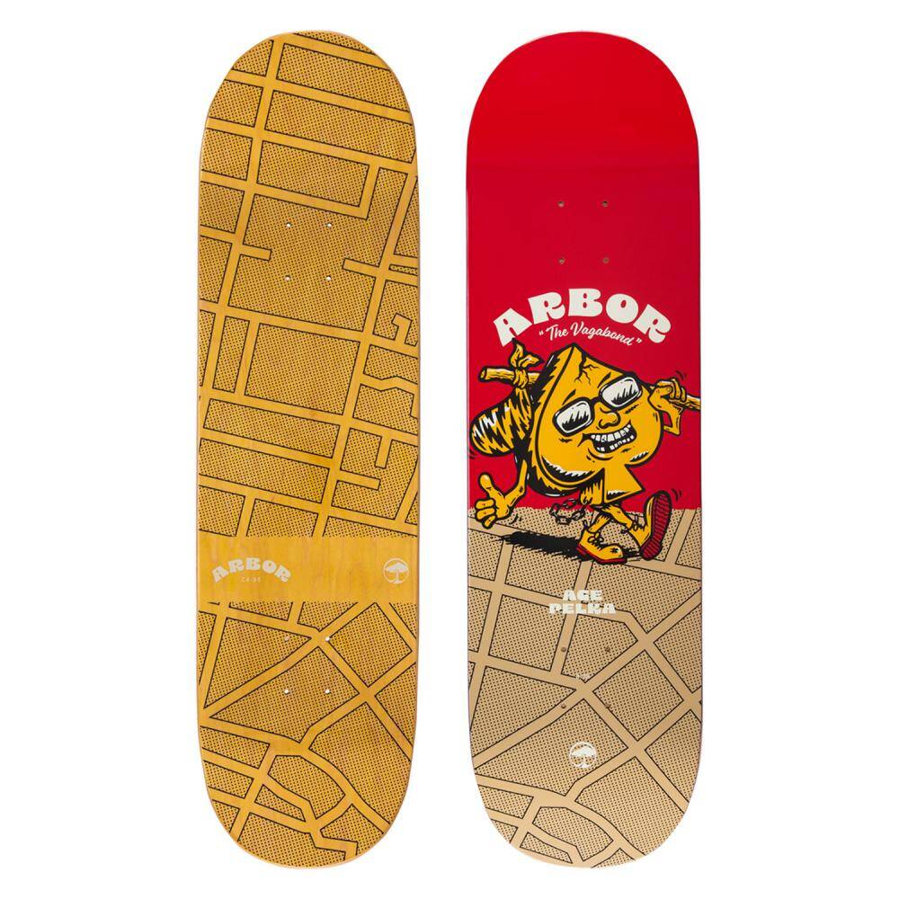 Arbor Ace Pelka Vagabond Skateboard Deck 8.75"
