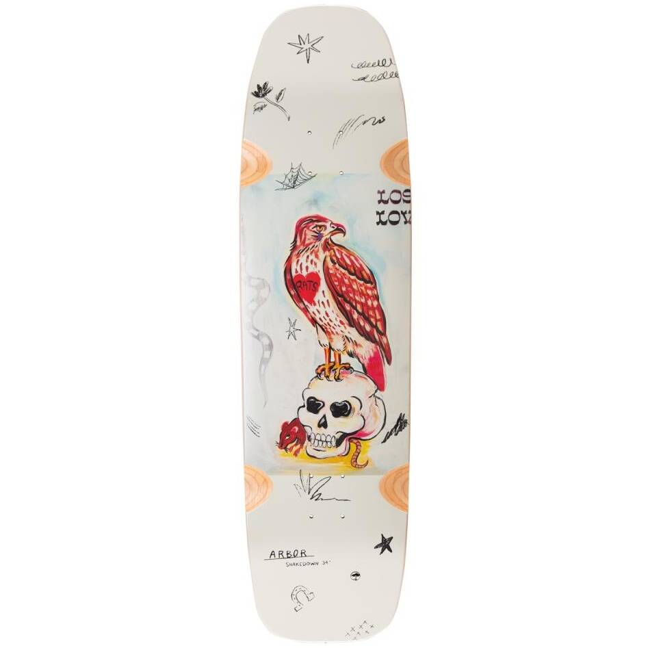 Arbor Performance Shakedown Rats Longboard Deck 34"