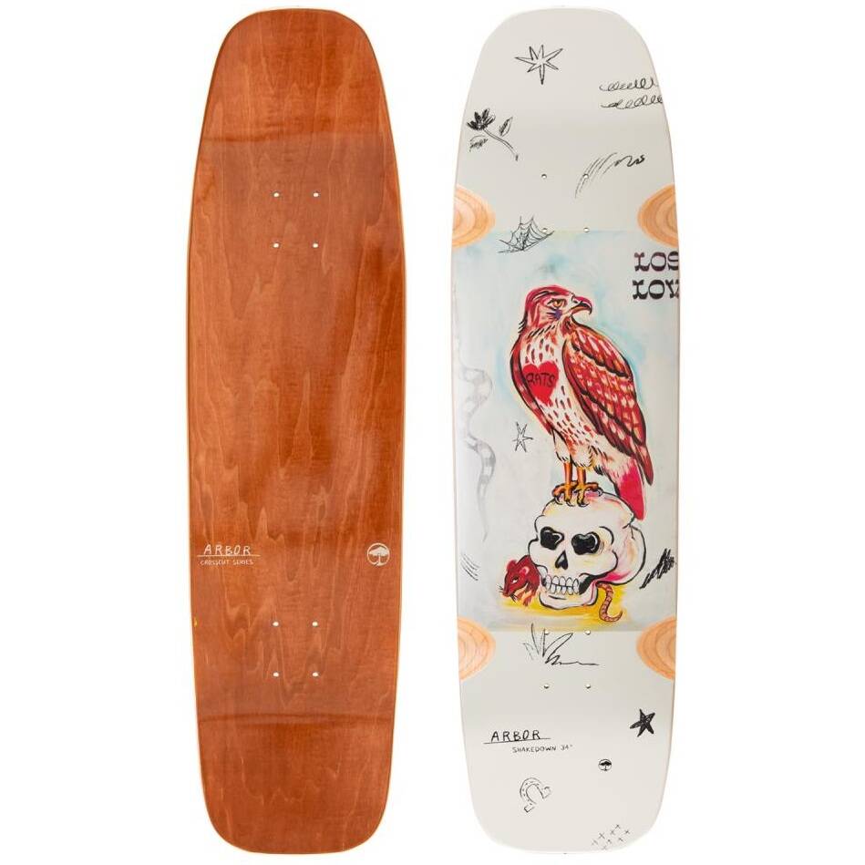 Arbor Performance Shakedown Rats Longboard Deck 34"