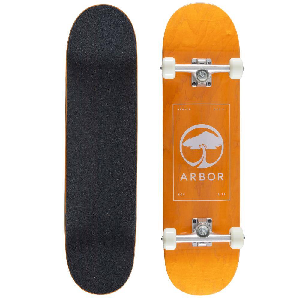 Arbor Street Logo Complete Skateboard 8.25"