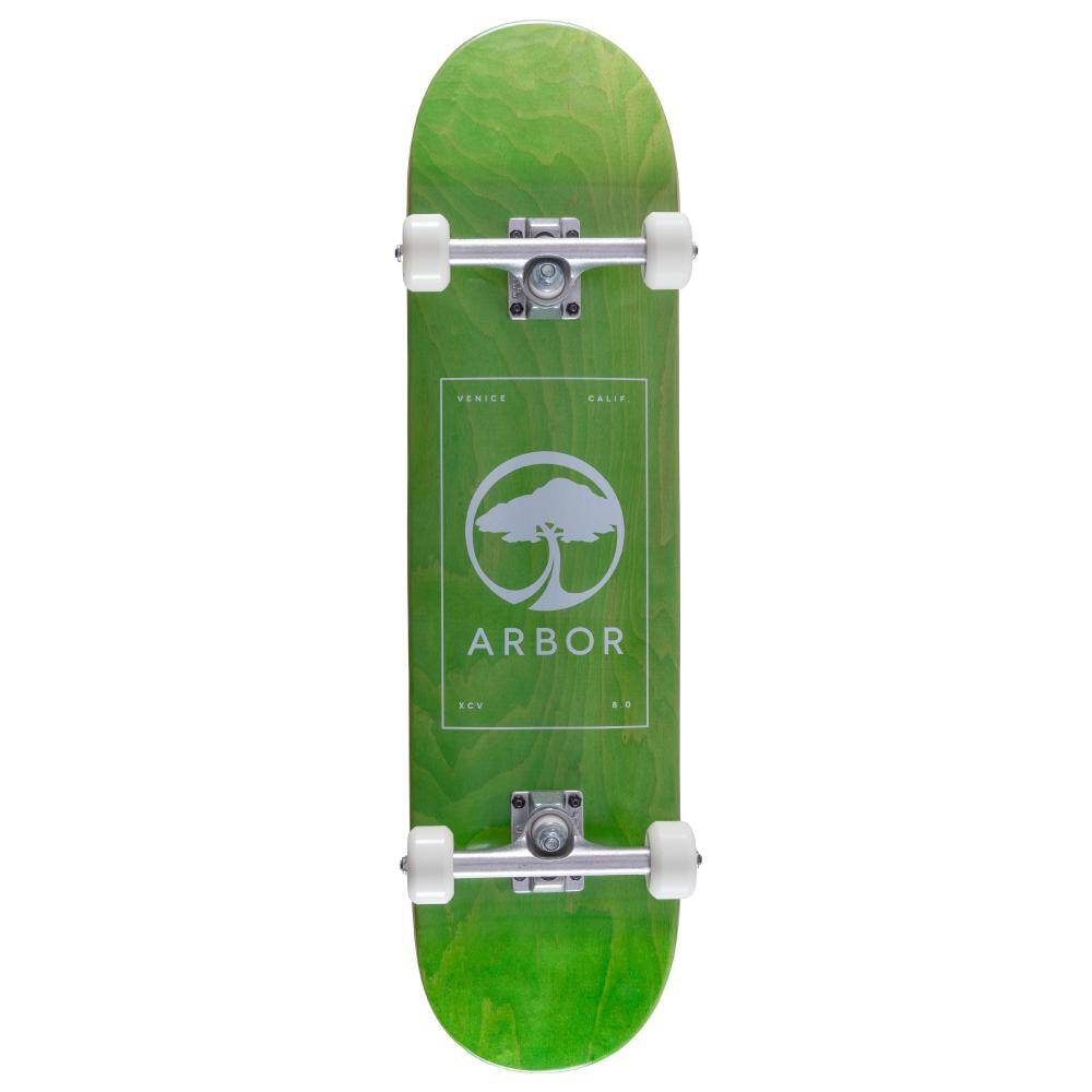 Arbor Street Logo Complete Skateboard 8"