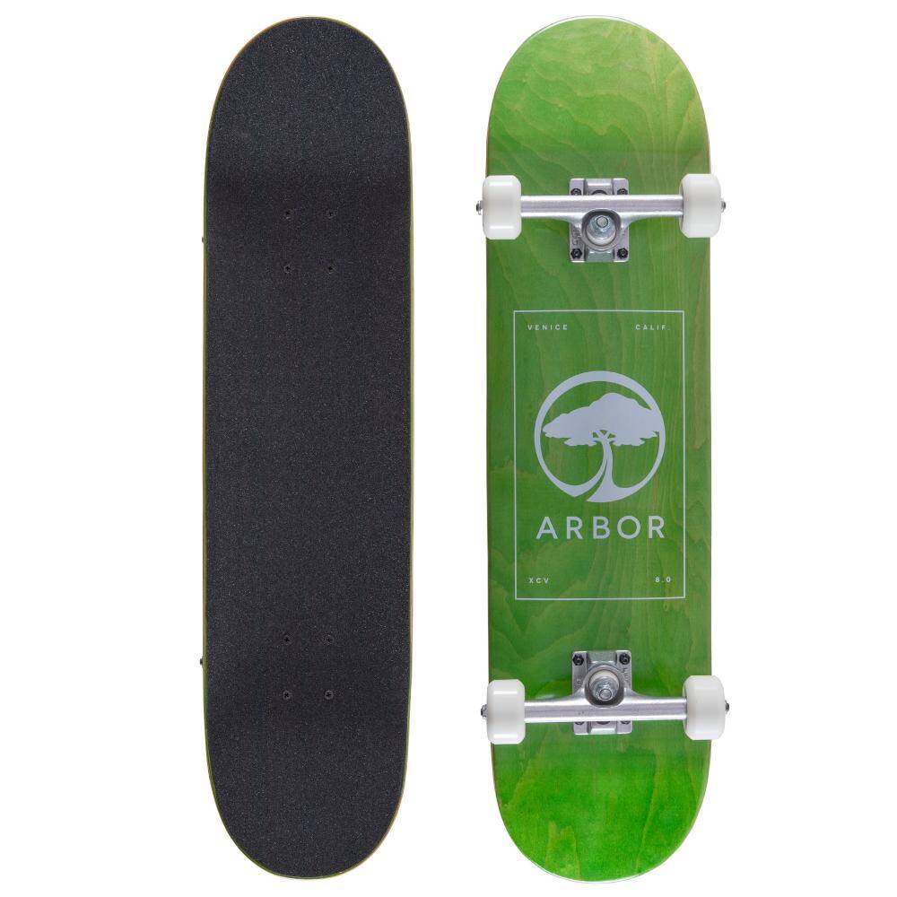Arbor Street Logo Complete Skateboard 8"
