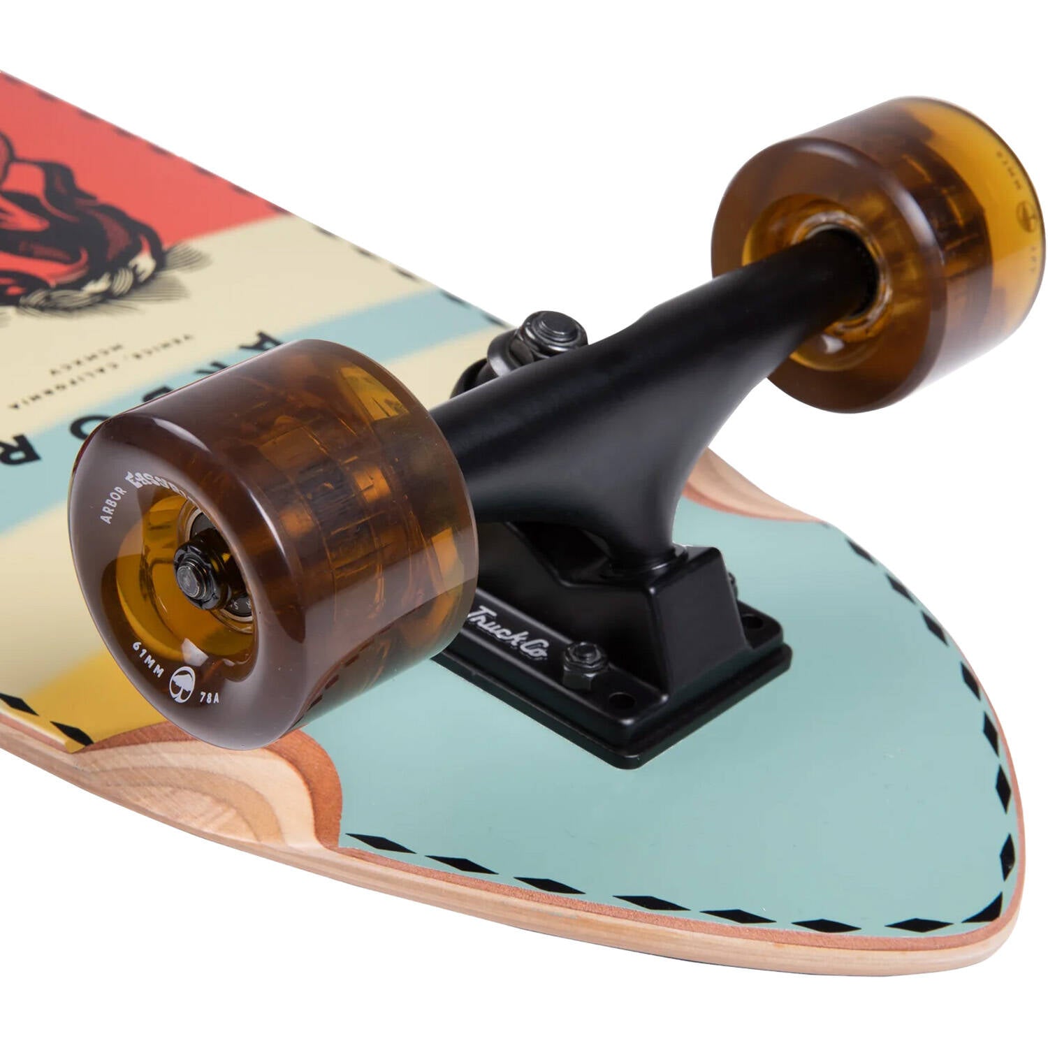 Arbor Artist Mudgett Cruiser Complete Longboard - Sizzler