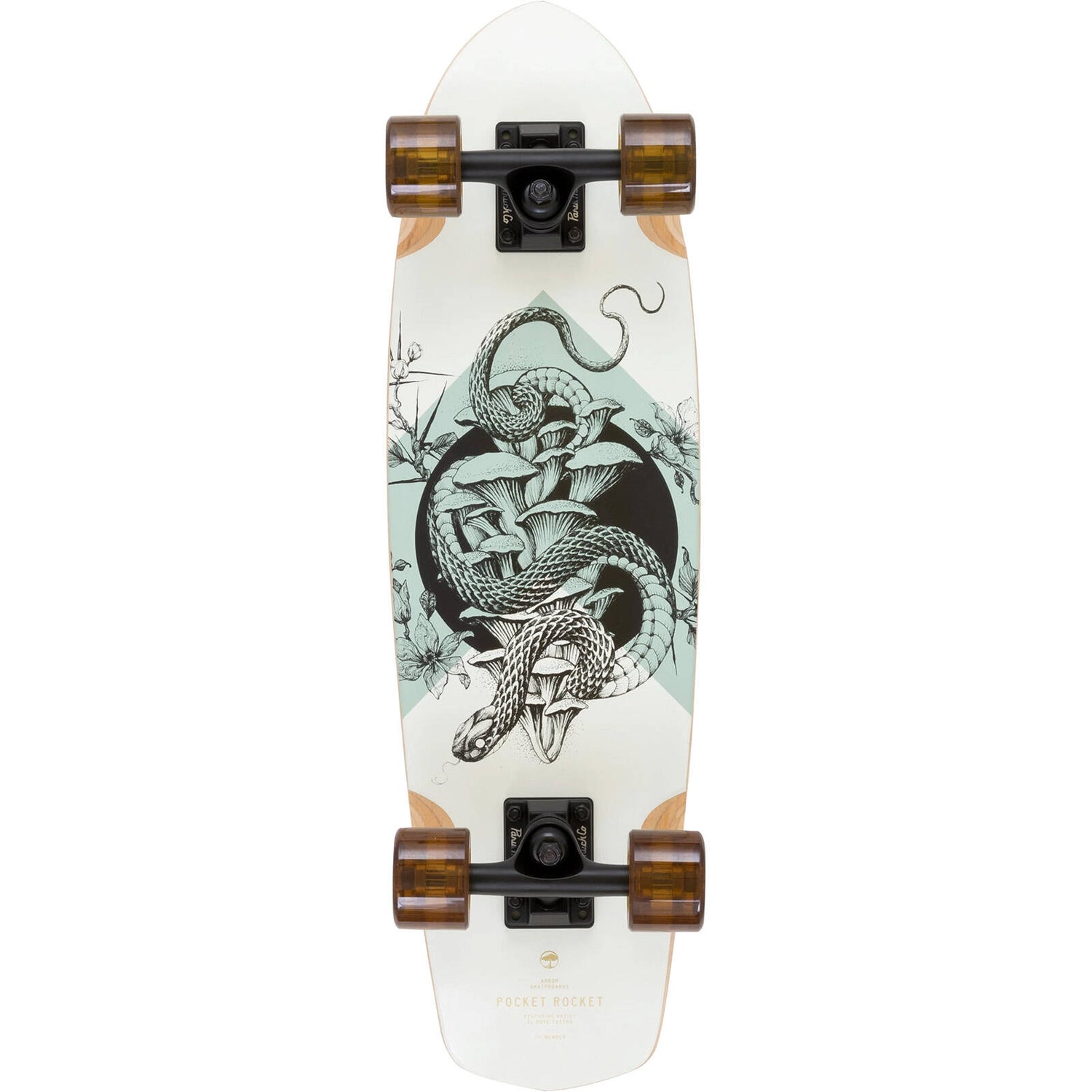 Arbor Bamboo Cruiser Complete Longboard - Pocket Rocket