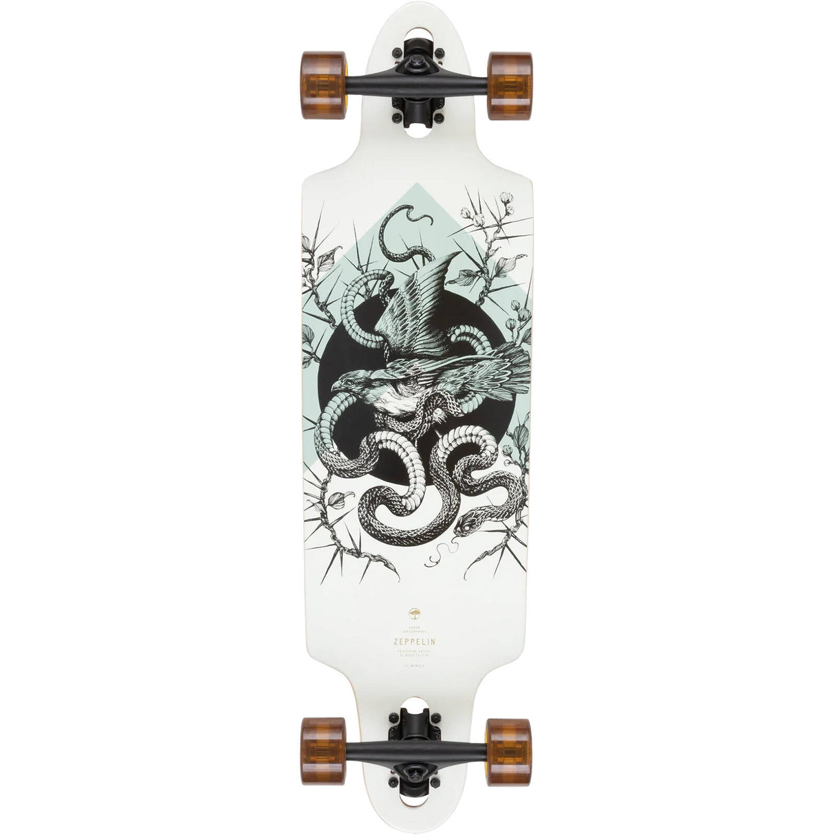 Arbor Bamboo Drop Through Complete Longboard - Zeppelin