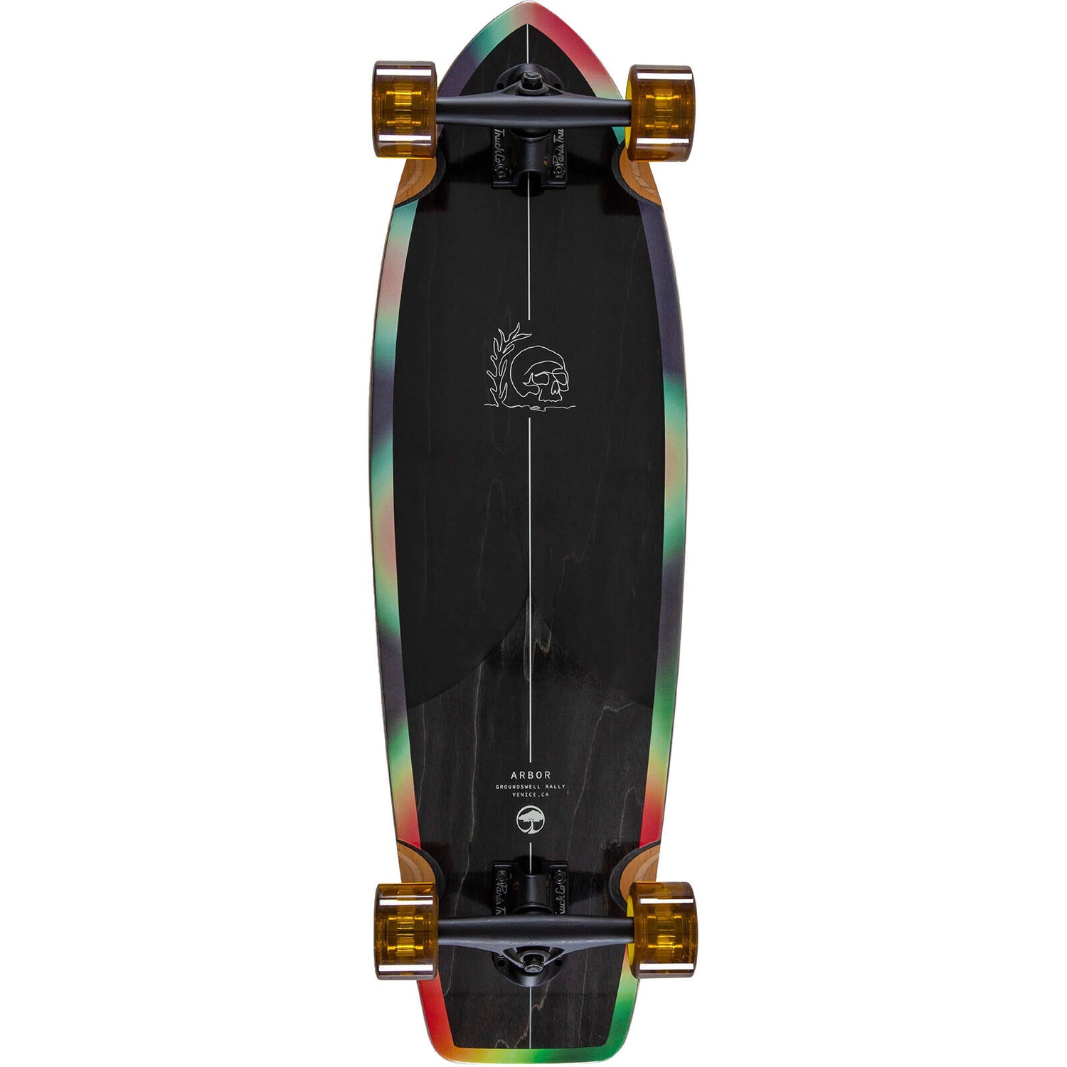 Arbor Groundswell Cruiser Complete Longboard - Rally