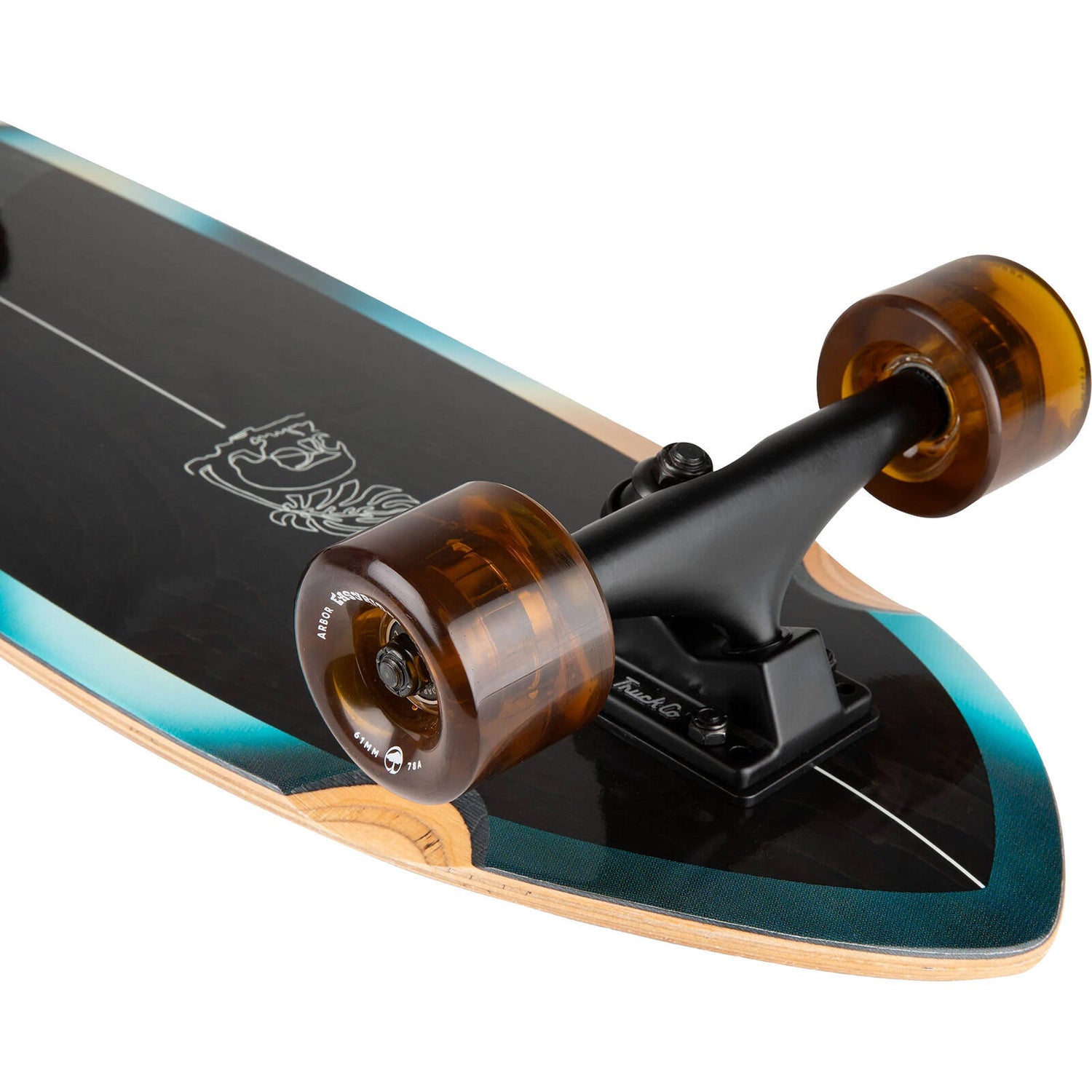 Arbor Groundswell Cruiser Complete Longboard - Sizzler