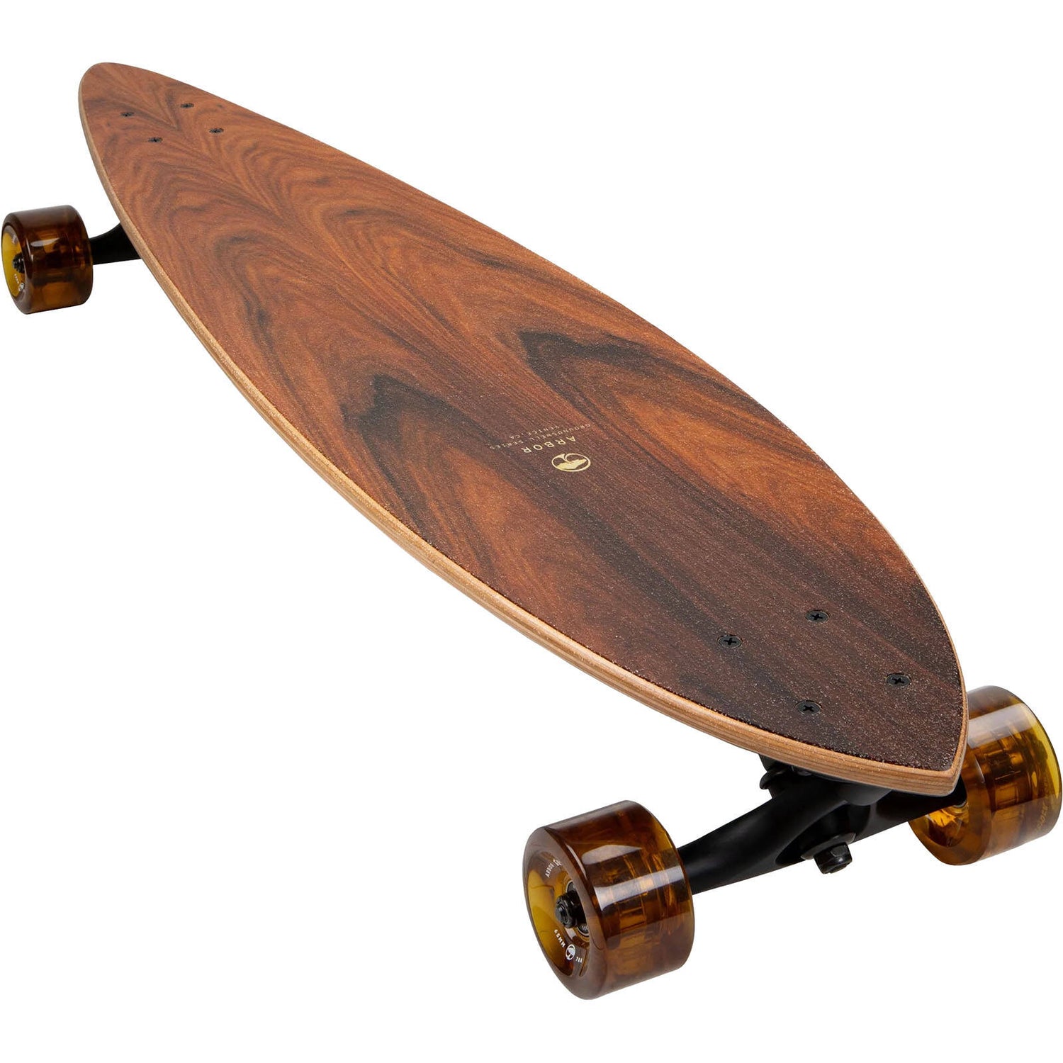 Arbor Groundswell Pintail Complete Longboard - Fish