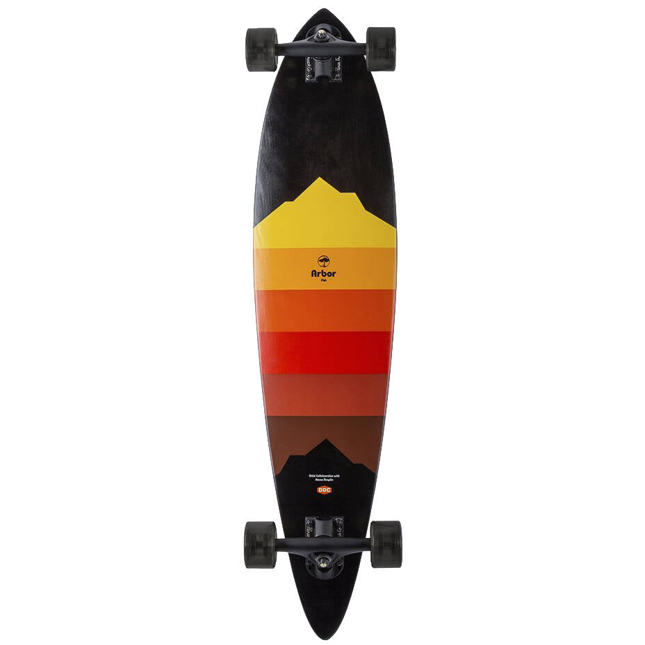 Arbor Performance Artist Fish Complete Longboard - 37''