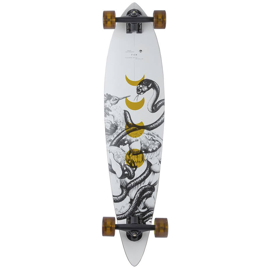 Arbor Performance Bamboo Fish Complete Longboard - 37''