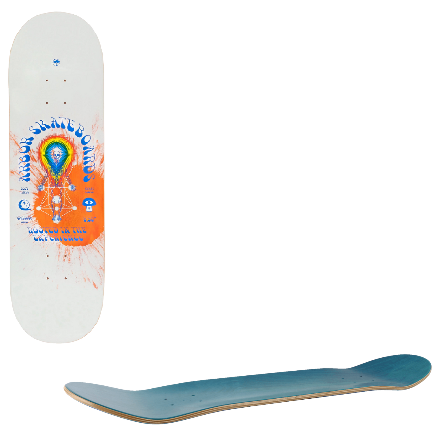 Arbor Whiskey Experience Skateboard Deck 8.5"
