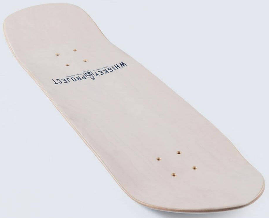 Arbor Pistola '19 Cruiser Skateboard Deck - White/Natural 9.25''