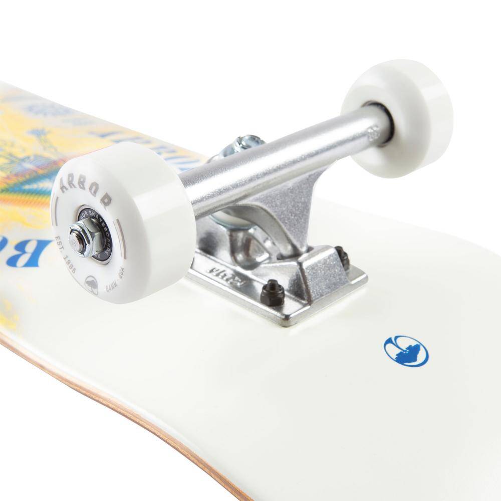 Arbor Street Whiskey Experience Complete Skateboard - Yellow 7.75''