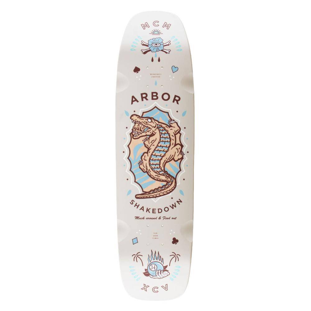 Arbor Shakedown Longboard Deck - Deathroll 34"