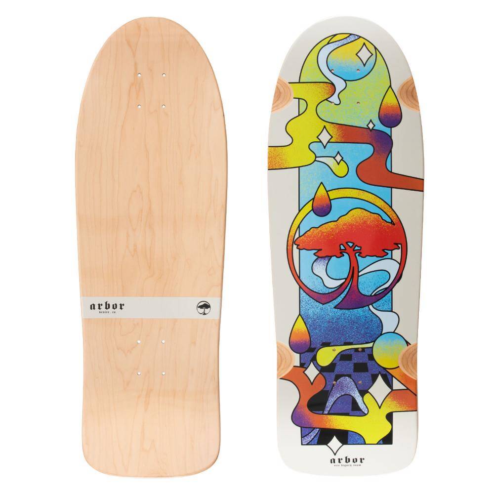 Arbor Tripped Longboard Deck - Oso 30"x10"
