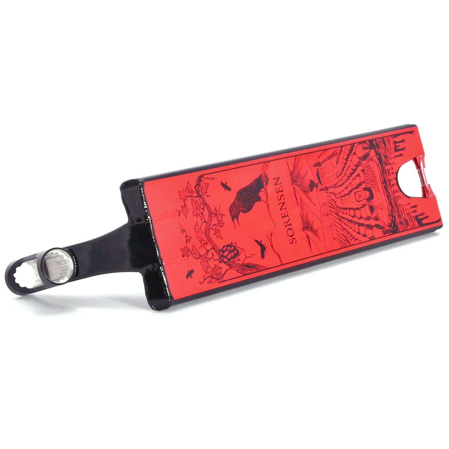 Aztek Jake Sorensen 666 Scooter Deck - Black/Red 23''