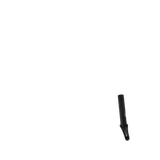 Aztek Circa V2 SCS/HIC Scooter Forks - Black