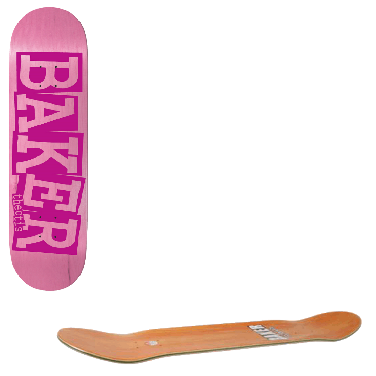 Baker Ribbon Beasley Skateboard Deck 8"