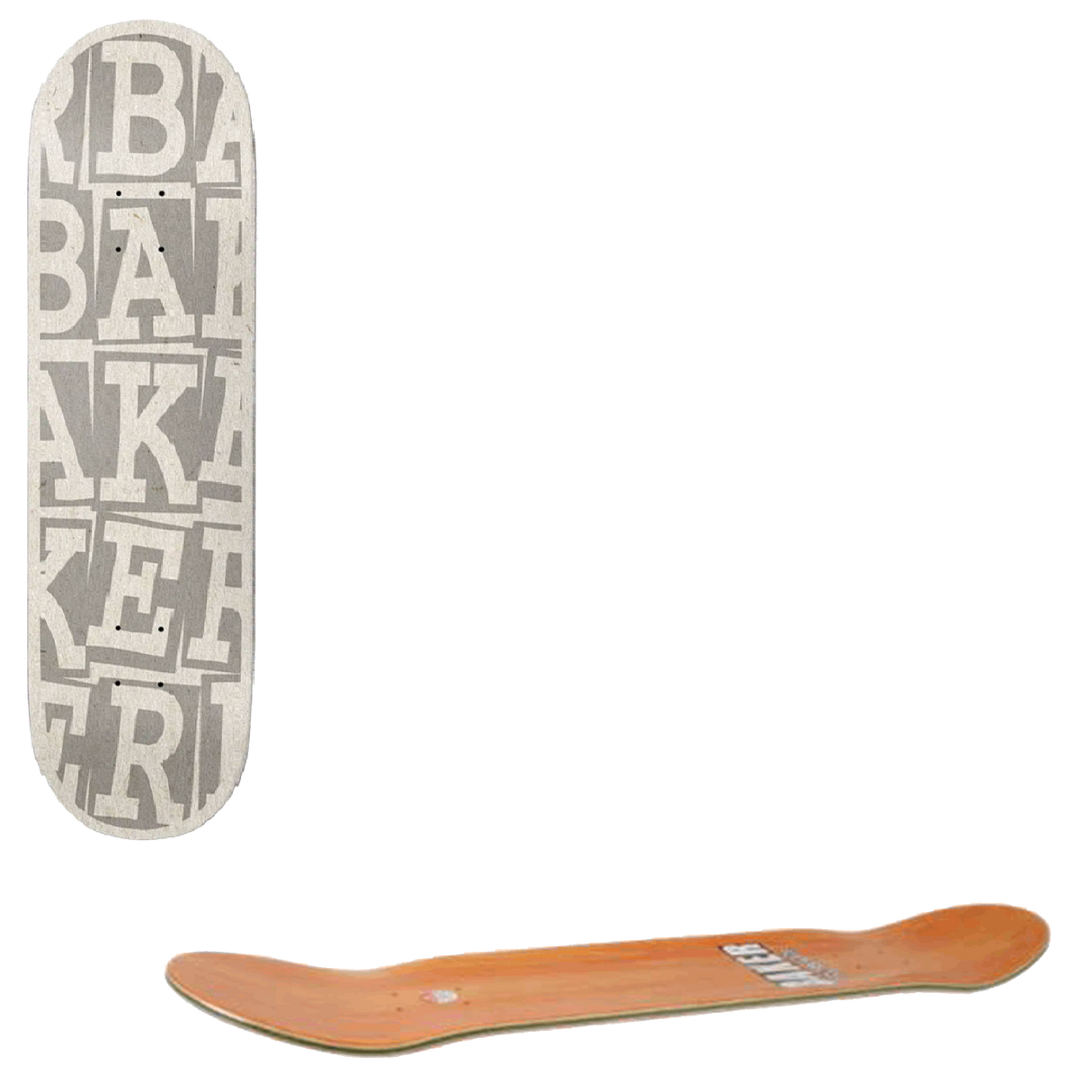 Baker Ribbon Stack Kader Skateboard Deck 8"