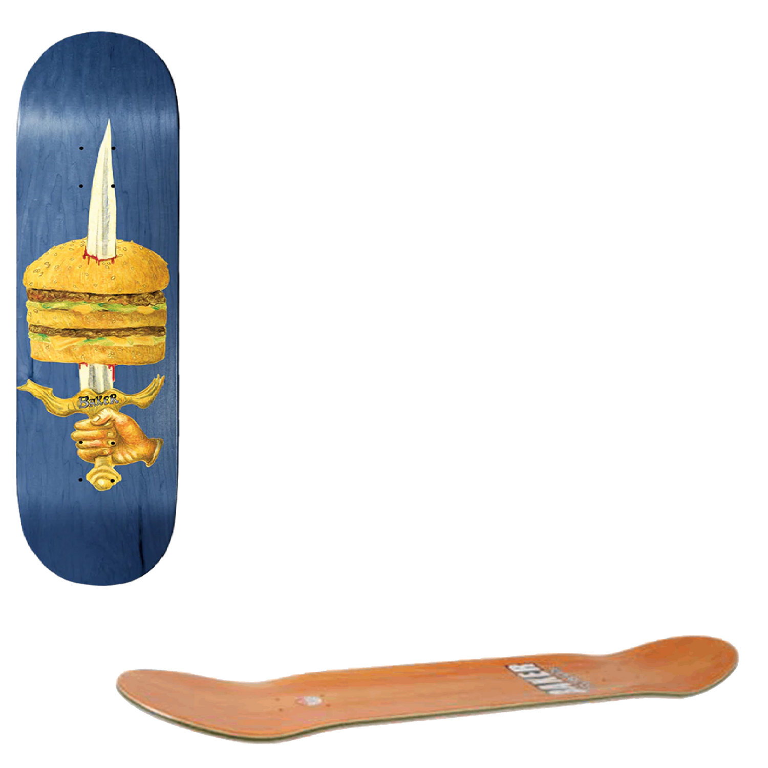 Baker Mac Slayer Skateboard Deck - Jacopo 8.5"