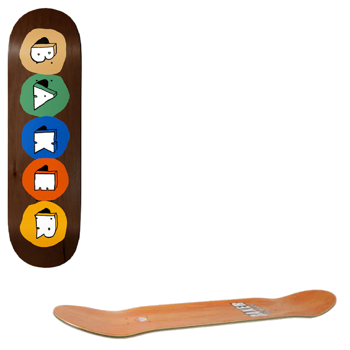 Baker Subway Skateboard Deck - Zach 8.25"