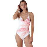 Barts Tasman Plunge One Piece Swimwear - White