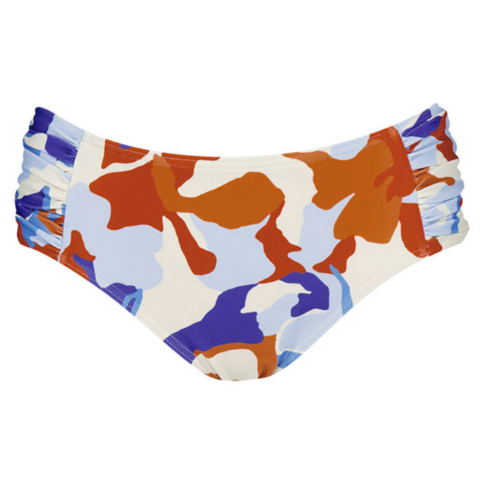 Barts Lunan Mid Waist Bikini Bottom - Blue