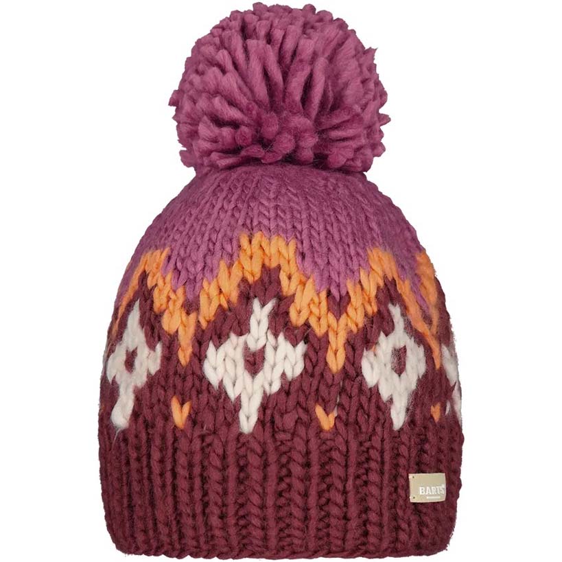 Barts Curley Beanie - Berry