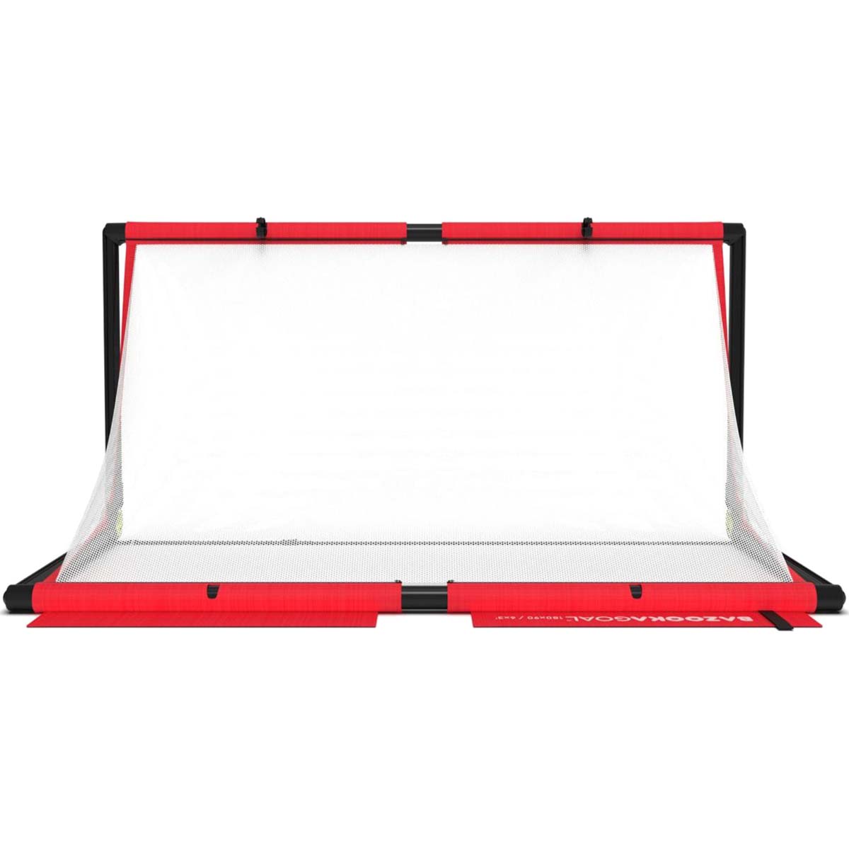 BazookaGoal Extra XL 180x90cm - Black/Red