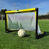 BazookaGoal Original 120x75cm Goal Set - White/Yellow