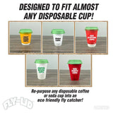 Fly Capture Lids (2 Pack)