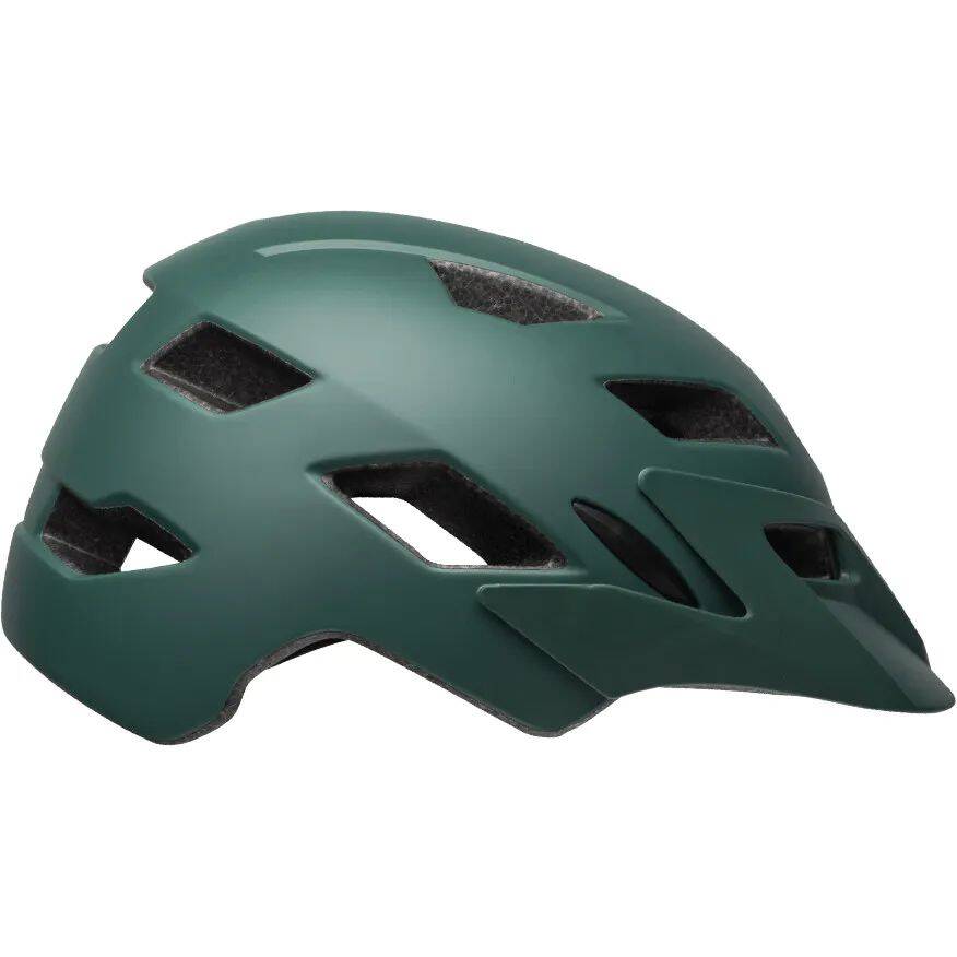 Bell Sidetrack Child Helmet - Matte Dark Green/Orange - Kids