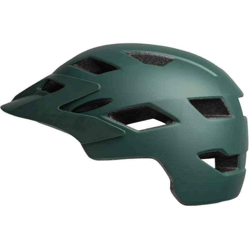 Bell Sidetrack Child Helmet - Matte Dark Green/Orange
